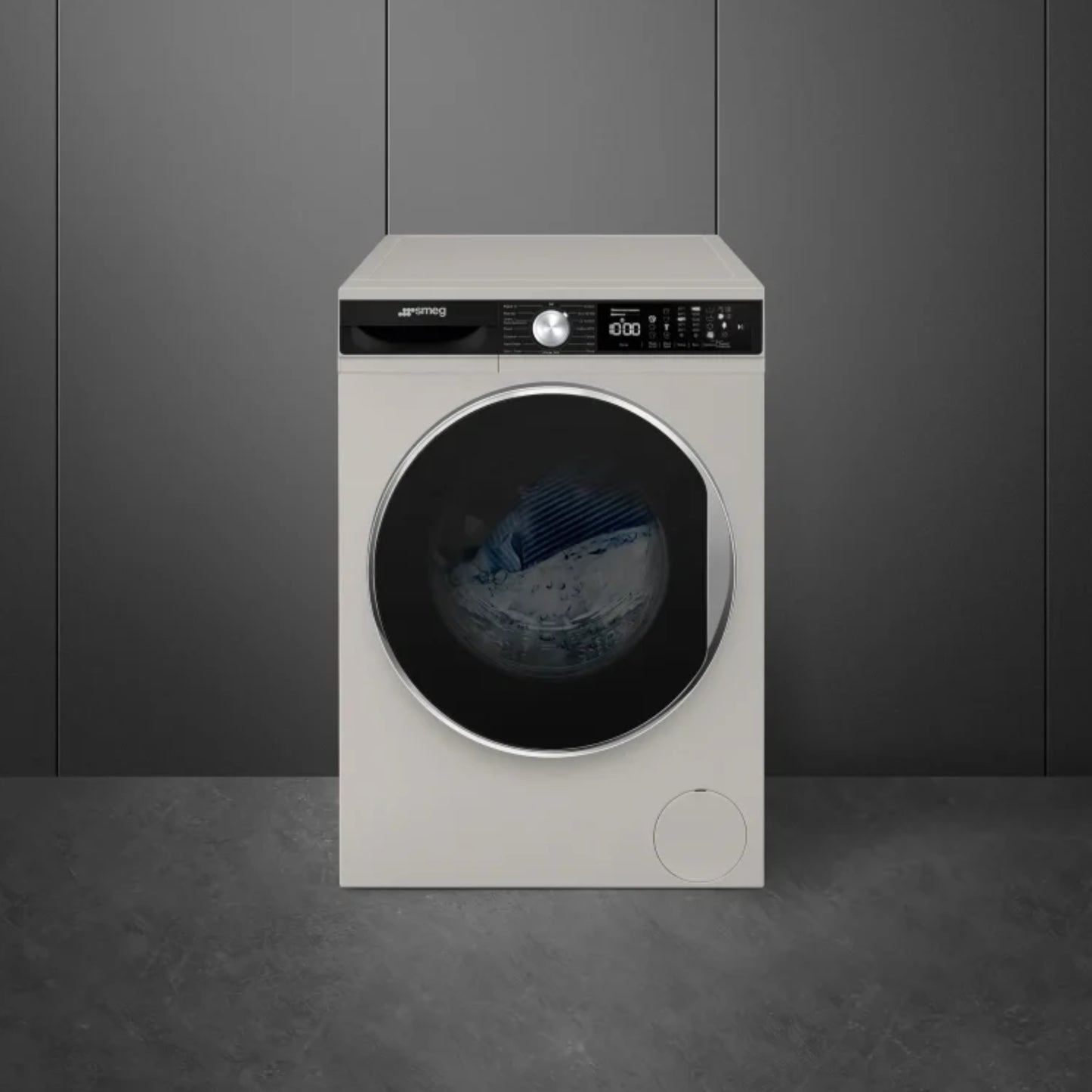 Smeg 9kg Front Loader Washing Machine - Stainless Steel - WM3T94SSA