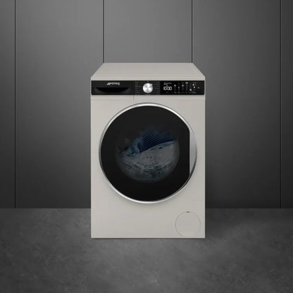 Smeg 9kg Front Loader Washing Machine - Stainless Steel - WM3T94SSA
