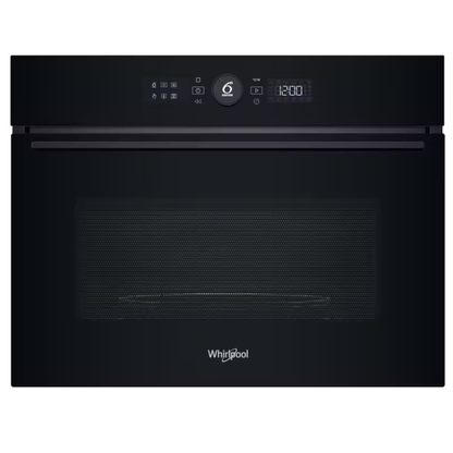 Whirlpool 60cm Built In Microwave Oven 6th Sense - Black - WMW57DMB