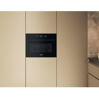 Whirlpool 60cm Built In Microwave Oven 6th Sense - Black - WMW57DMB
