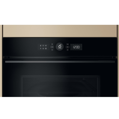Whirlpool 60cm Built In Microwave Oven 6th Sense - Black - WMW57DMB