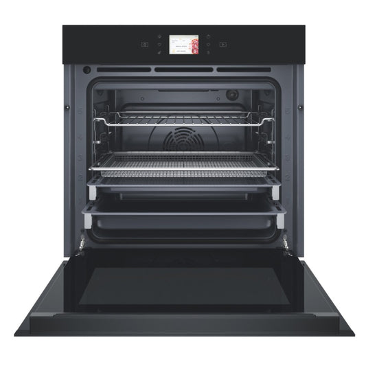 Whirlpool 60cm Built In Oven 6th Sense - Black - WOI118HT2SBA