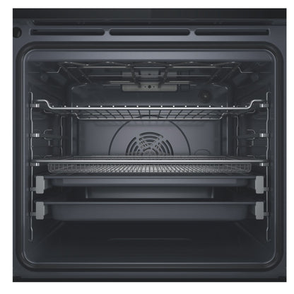 Whirlpool 60cm Built In Oven 6th Sense - Black - WOI118HT2SBA
