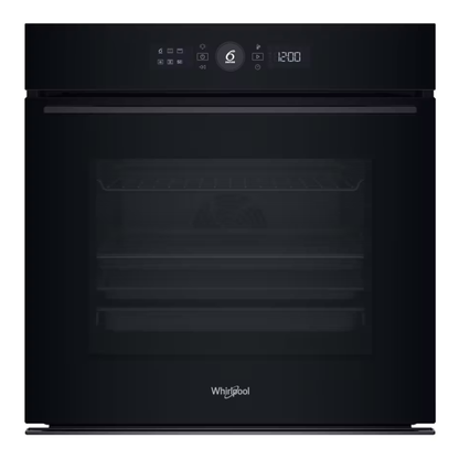 Whirlpool 60cm Built In Oven 6th Sense - Black - WOI5S8HM1SBA