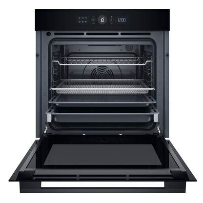 Whirlpool 60cm Built In Oven 6th Sense - Black - WOI5S8HM1SBA