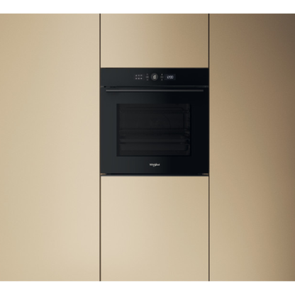 Whirlpool 60cm Built In Oven 6th Sense - Black - WOI5S8HM1SBA