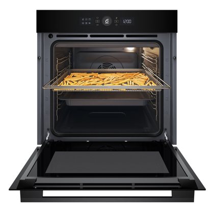 Whirlpool 60cm Built In Oven 6th Sense - Black - WOI5S8HM1SBA