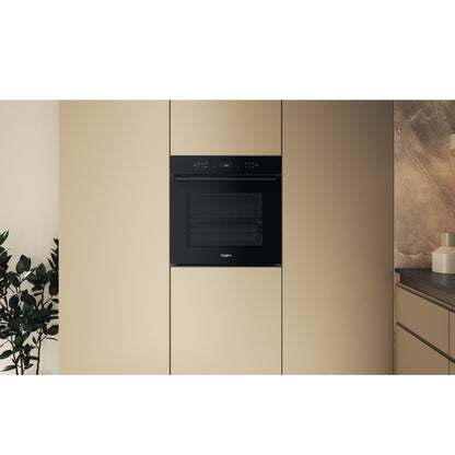 Whirlpool 60cm Built In Oven 6th Sense - Black - WOI78HT1SBA