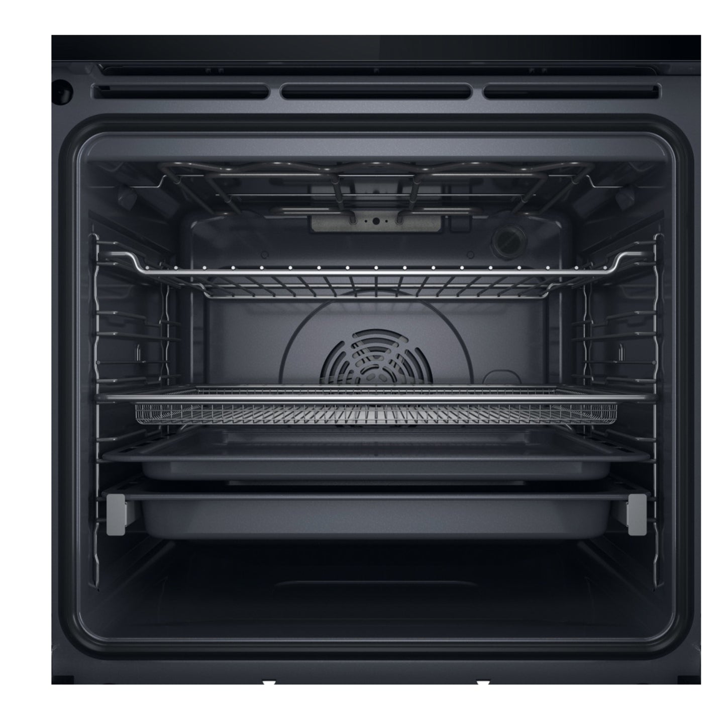 Whirlpool 60cm Built In Oven 6th Sense - Black - WOI78HT1SBA