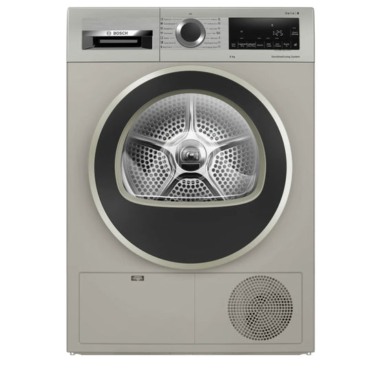Bosch Series 6 8kg Condenser Tumble - Inox Silver - WPG1410XZA