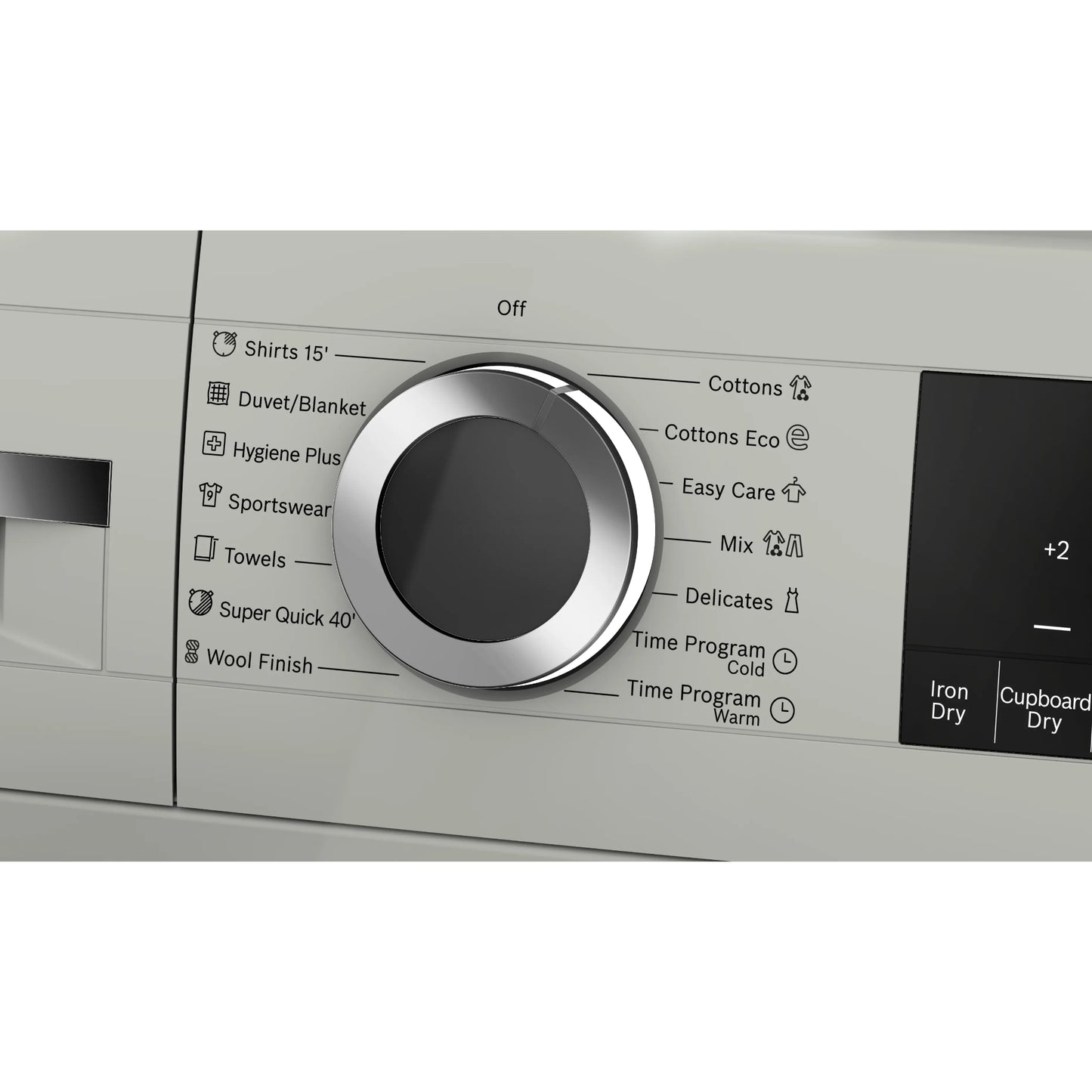 Bosch Series 6 9kg Condenser Tumble - Inox Silver - WPG1411XZA