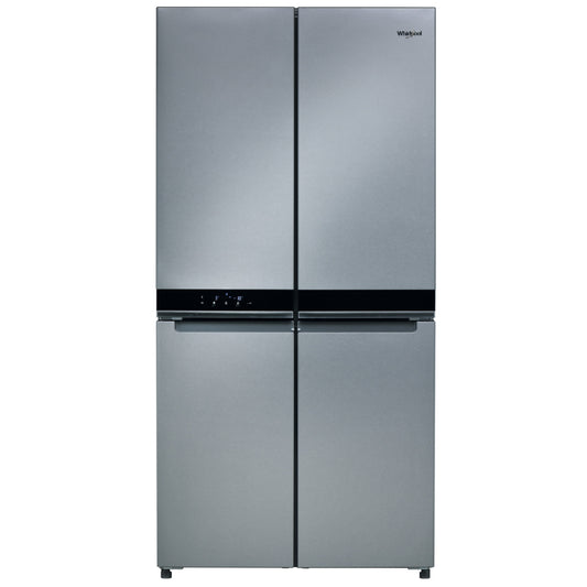 Whirlpool 591L 4 Door Side by Side Fridge/Freezer - Inox Silver - WQ9B1LM