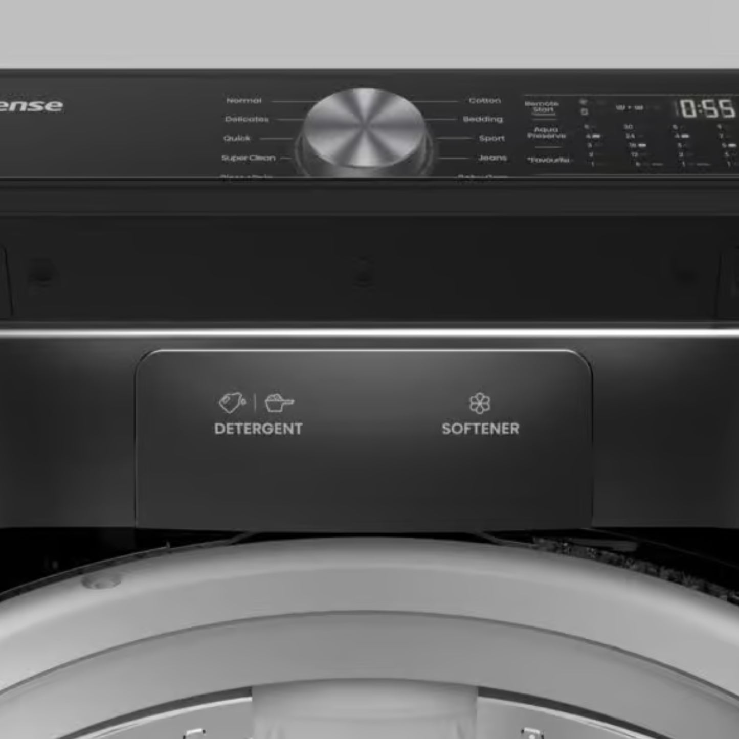 Hisense 18Kg Top Loader - Titanium Silver - WT5T1825DT