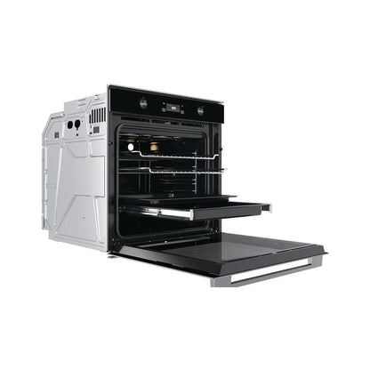 Whirlpool 60cm Electric Oven 6th Sense - Black - W7OM54H