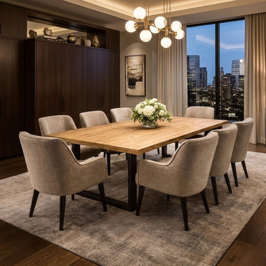 Yara/Stella 9pcs Dining Room Suite