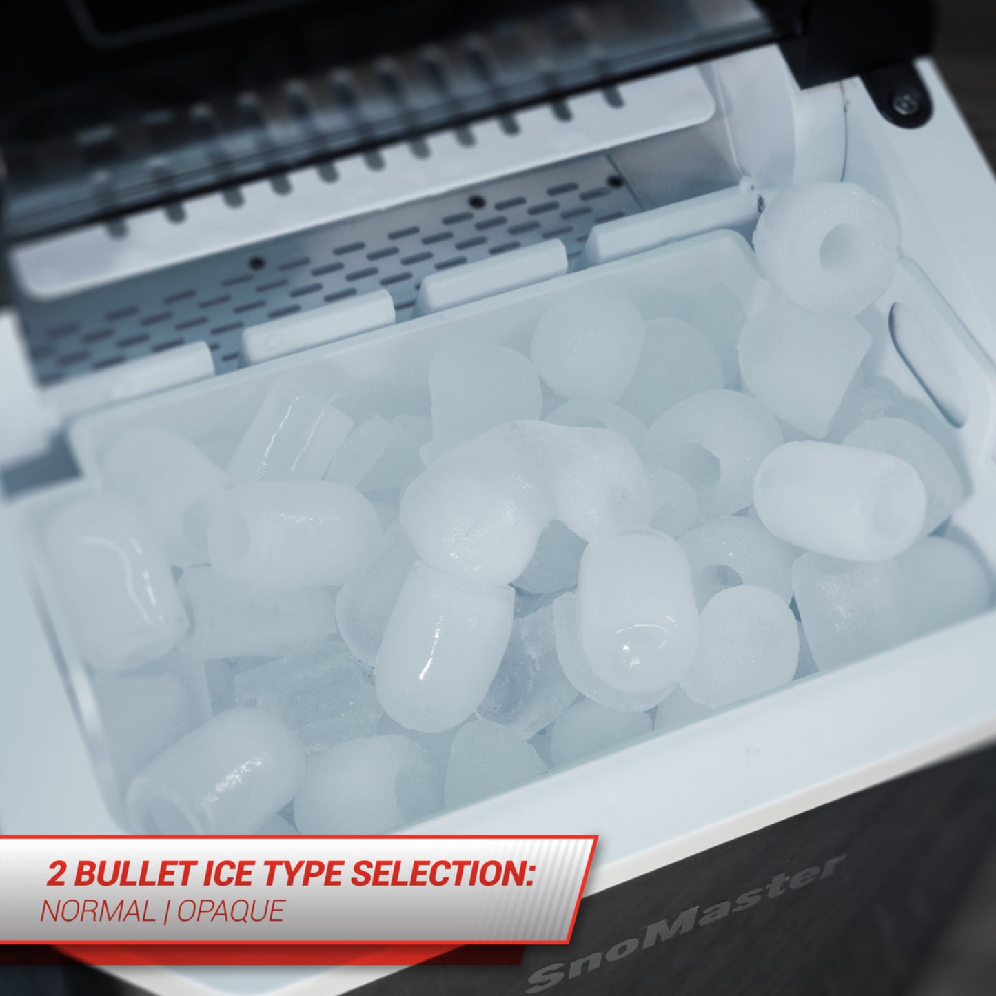 SnoMaster 12kg Counter-Top Ice Maker - ZBC-14B