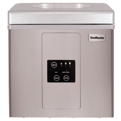 SnoMaster 15kg Counter-Top Ice Maker - ZBC-15 - Stainless Steel