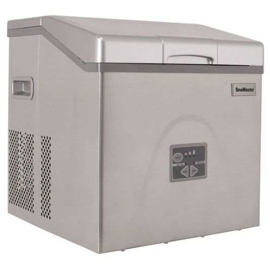 SnoMaster 20kg Counter-Top Ice Maker - Stainless Steel - ZBC-20