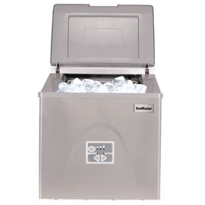 SnoMaster 20kg Counter-Top Ice Maker - Stainless Steel - ZBC-20
