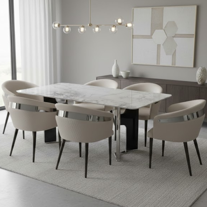 Akari 7 Piece Dining Room Suite