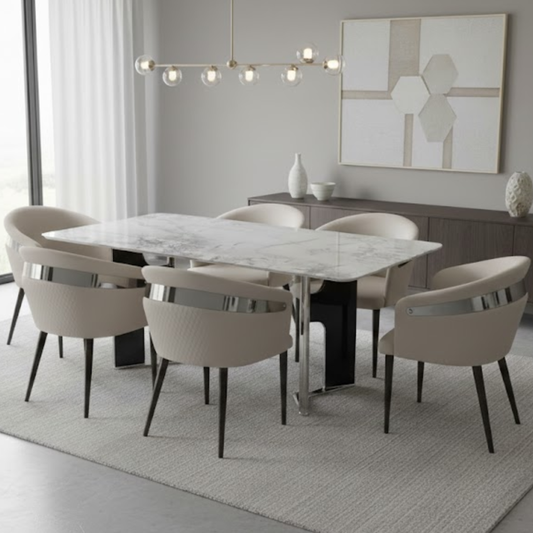 Akari 7 Piece Dining Room Suite