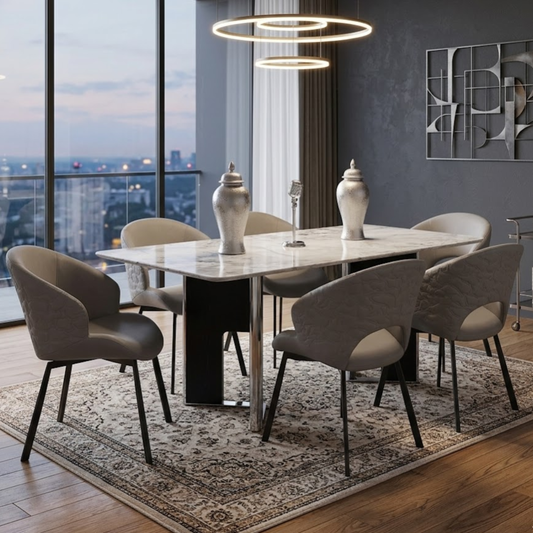 Akari 7 Piece Dining Room Suite
