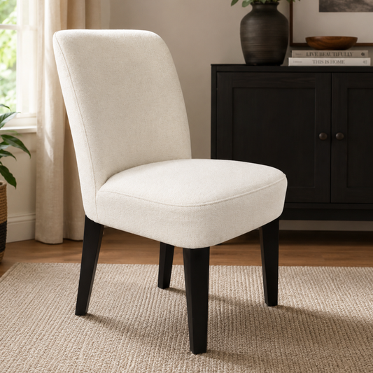 Alba Set of 8 Dining Room Chairs - Fabric