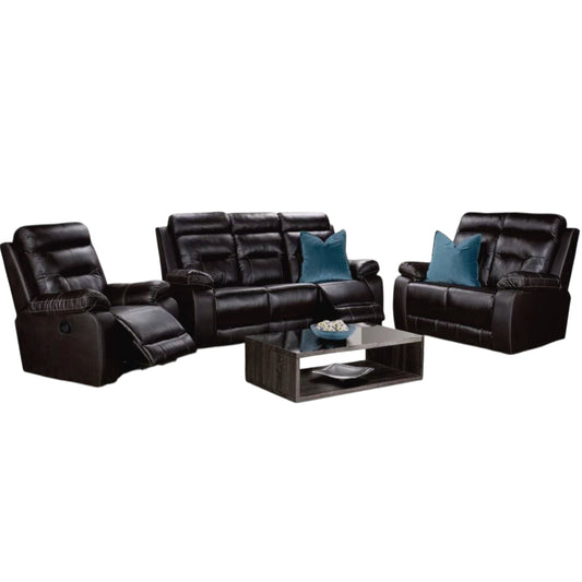 Gomma Gomma Angelina 3.2.1 3 Motion Lounge Suite - Genuine Leather Uppers