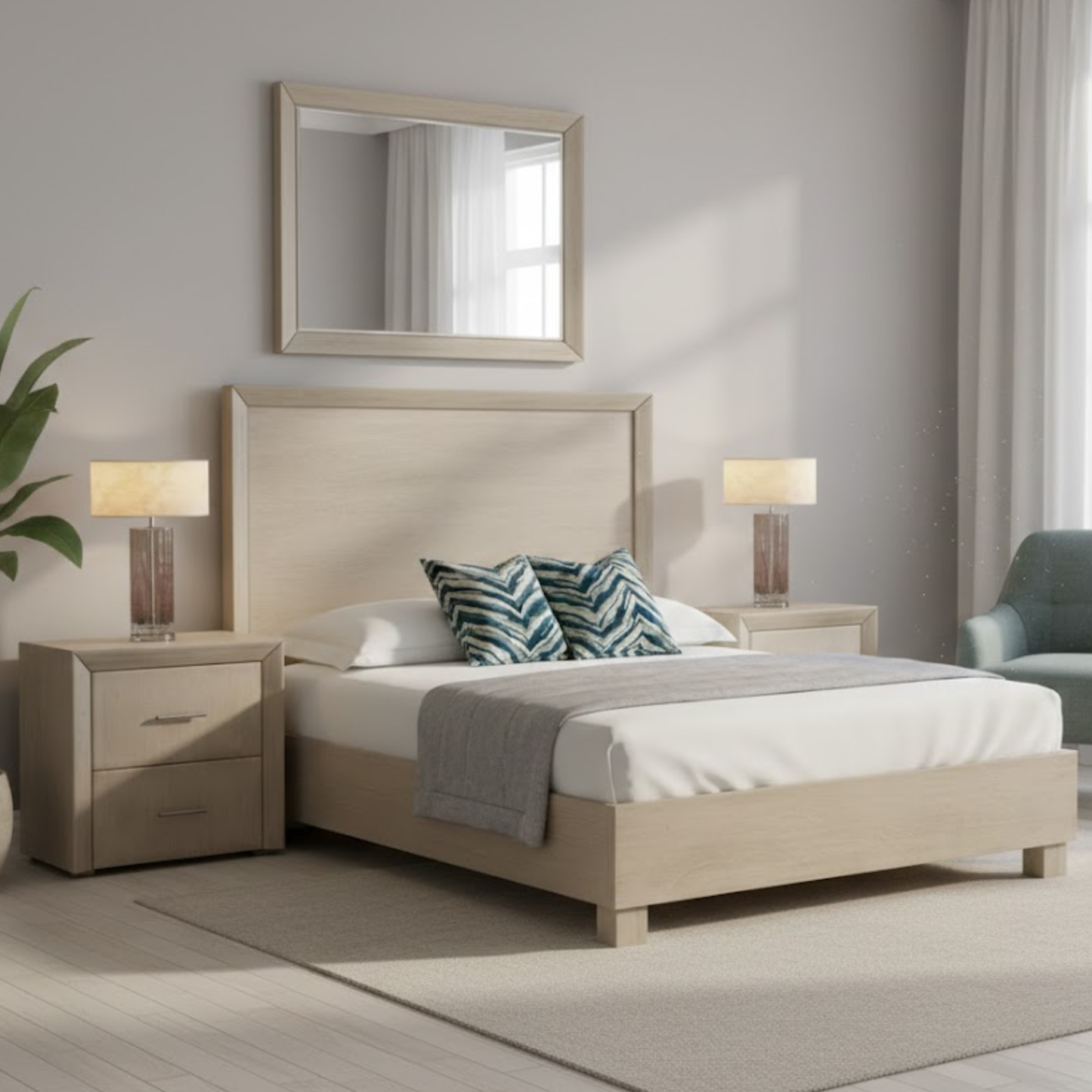 Ariana 3 Piece Bedroom Suite