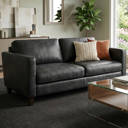 Ashton 2.5Div Leather Couch