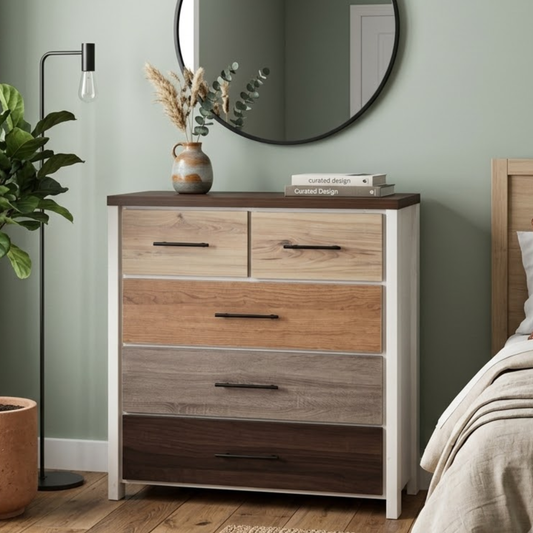 Bastille 3 + 2 Chest of Drawers