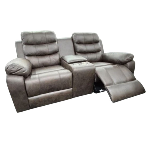Lola 3 Piece Entertainer + Console - Fabric