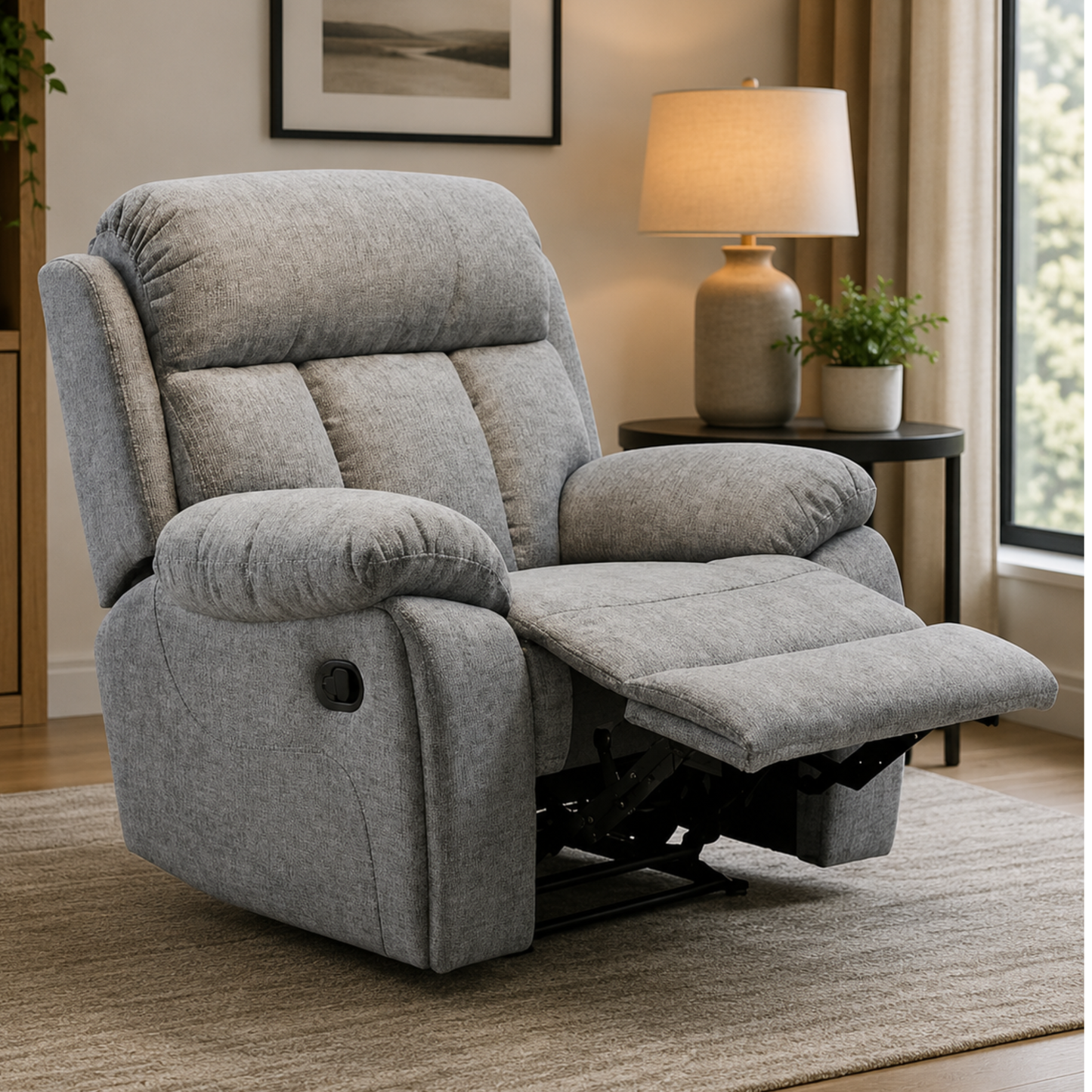 Bukra Recliner - Fabric