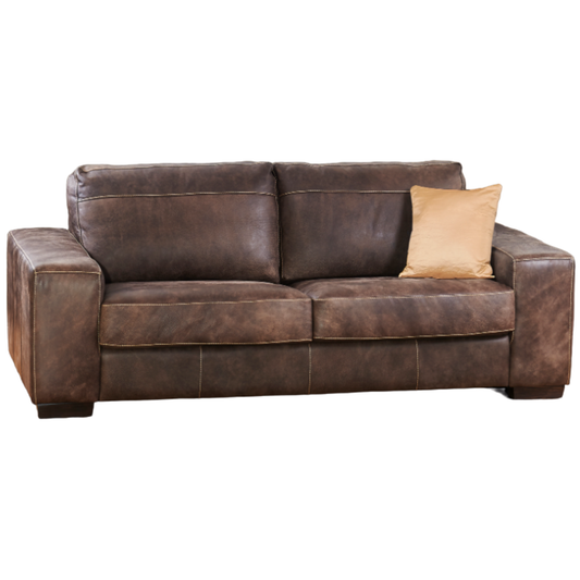 Alpine Caledon Couch - Genuine Leather