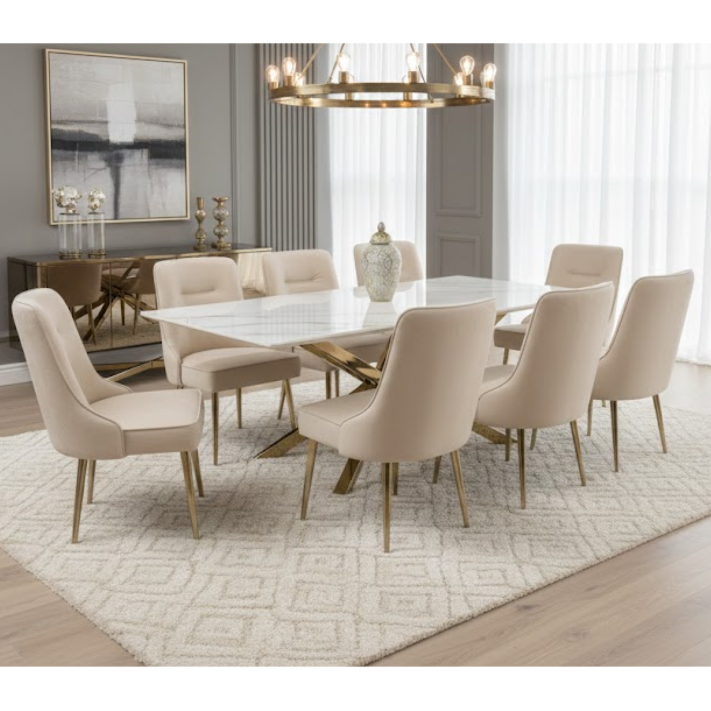 Carolina 9 Piece Dining Room Suite