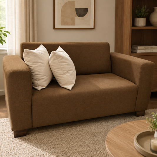 Cindi 2 Div Couch - Fabric