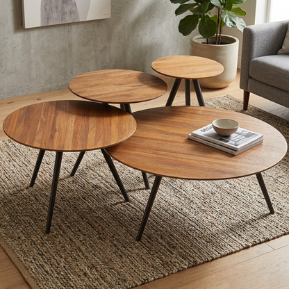 Cleopatra Set of 4 Coffee Tables
