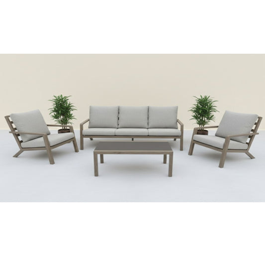 Costa 4 Piece Patio Lounge Set
