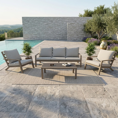 Costa 4 Piece Patio Lounge Set