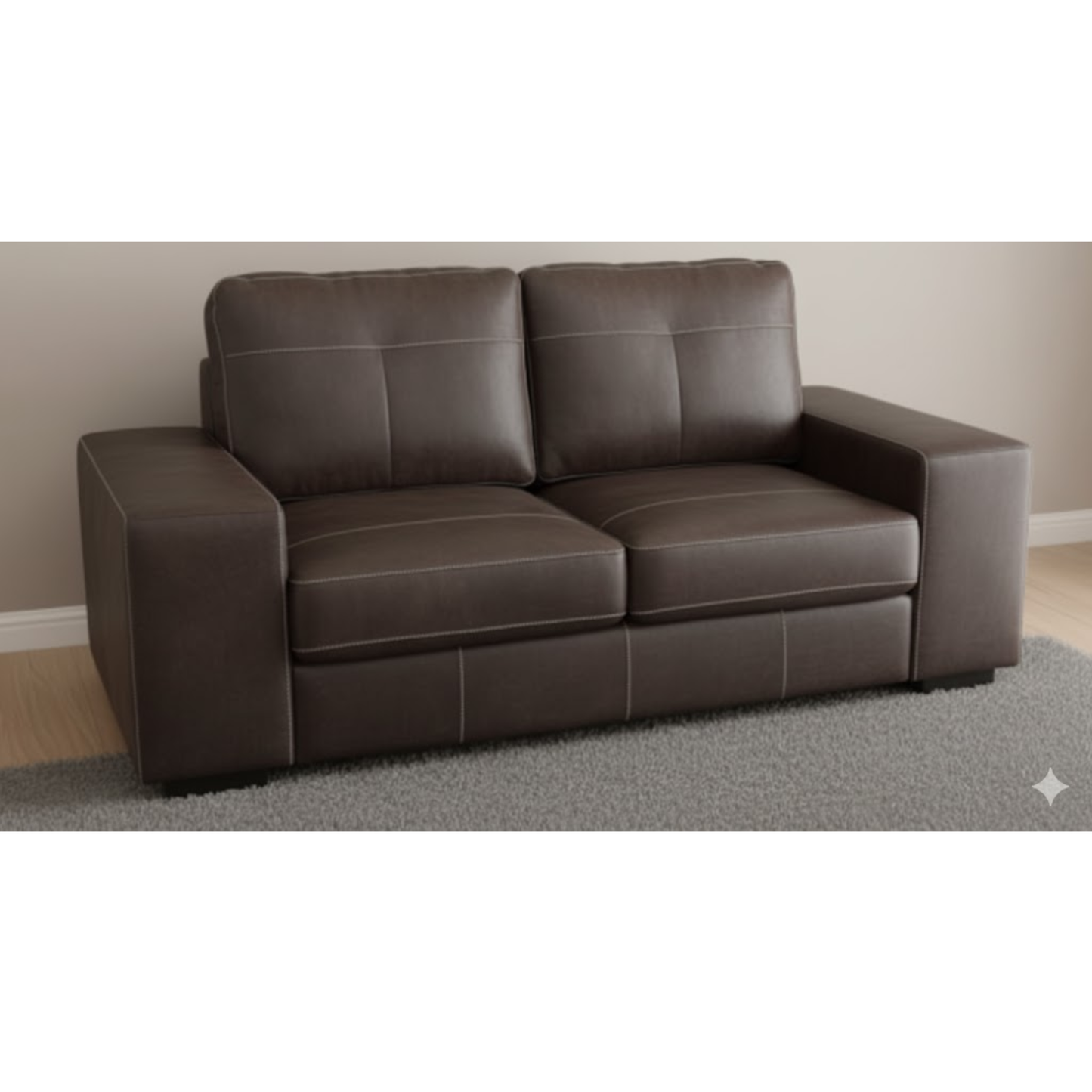 Sienna Couch - Genuine Leather