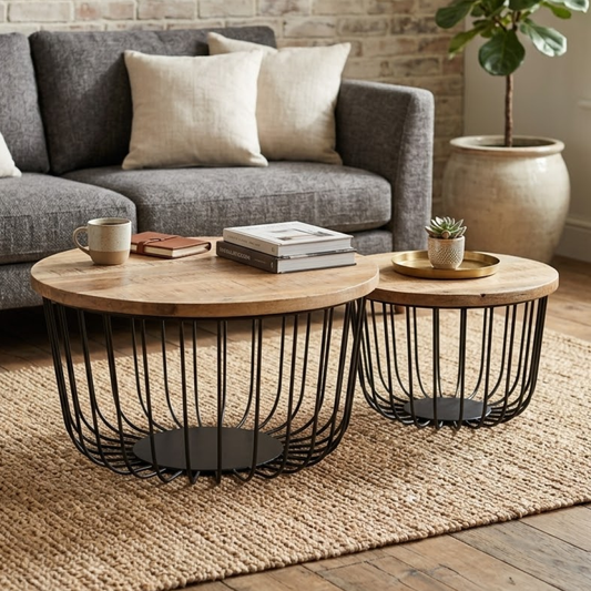 Cruz set of 2 Coffee Tables