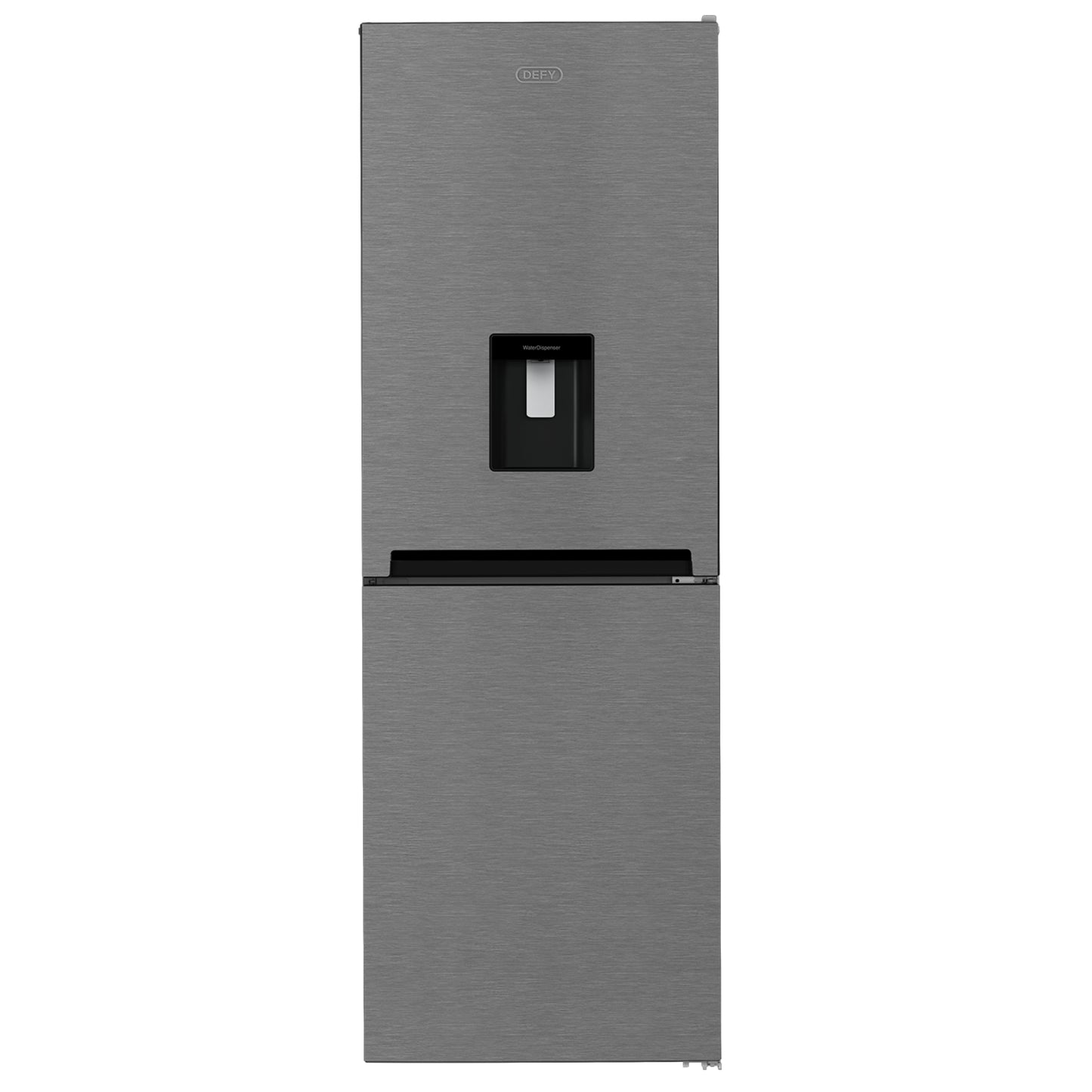 Defy 247L Combi Fridge/Freezer With Water Dispenser - Metallic - DAC449