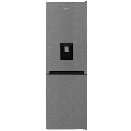Defy 264L Combi Fridge/Freezer With Water Dispenser - Metallic - DAC475