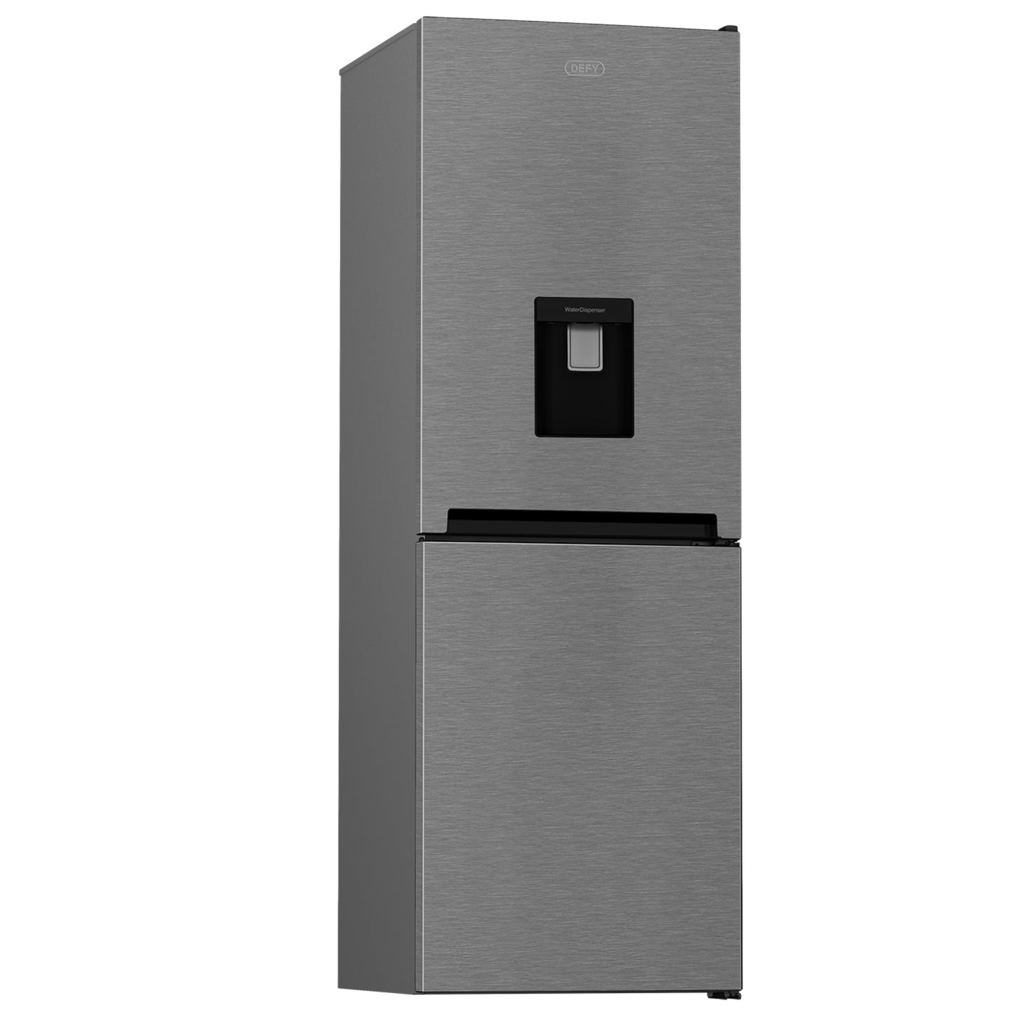 Defy 264L Combi Fridge/Freezer With Water Dispenser - Metallic - DAC475