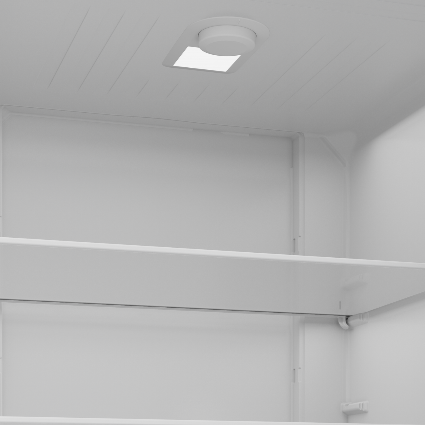 Defy 464L Combi Fridge/Freezer - Metallic - DAC704