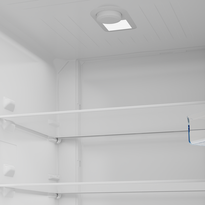 Defy 464L Combi Fridge/Freezer - Metallic - DAC704