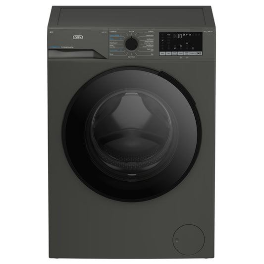 Defy 10kg Front Loader Washing Machine - Grey - DAW397