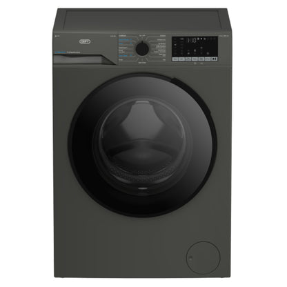 Defy 12kg Front Loader Washing Machine - Steam Cure - Manhattan Grey - DAW398