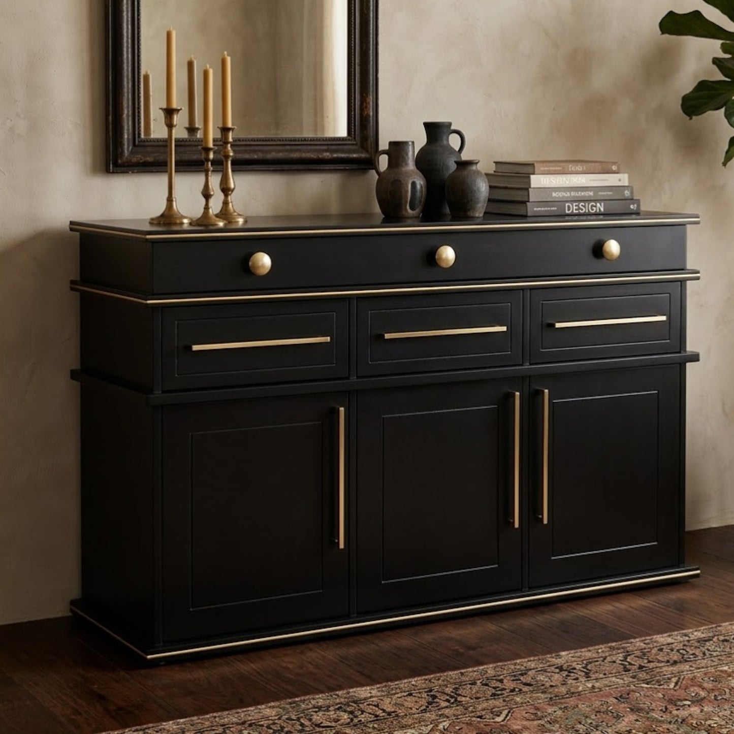 Dawn 3 Door and 3 Draw Sideboard