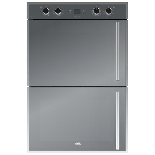Defy Gemini Gourmet Chef Double Oven - DBO768 - Black
